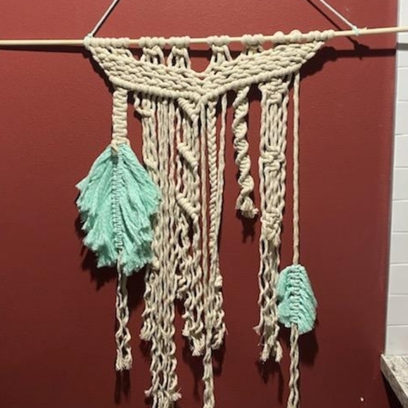 Wall hanging macrame - Picture 2 of 2